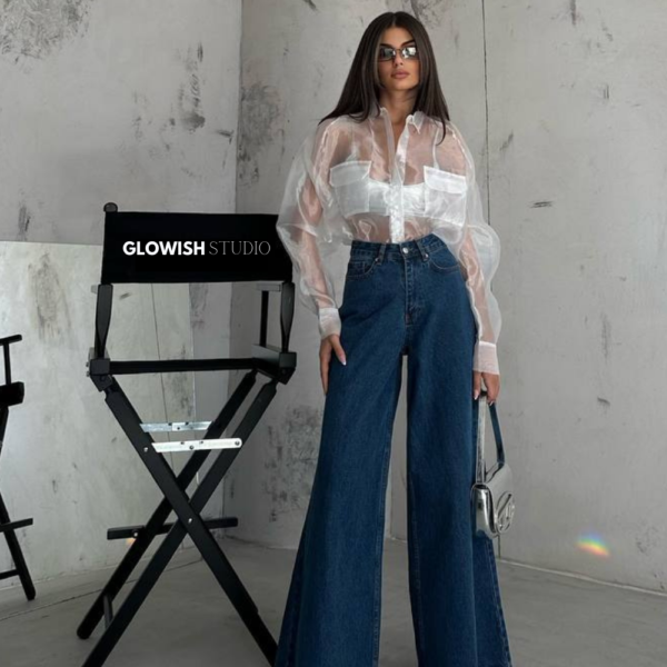 White Transparent Blouse