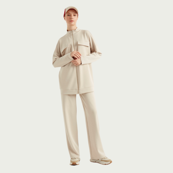 Oversize tracksuits with soft-touch modal