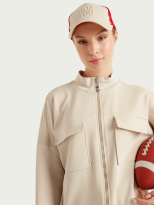 Oversize tracksuits with soft-touch modal