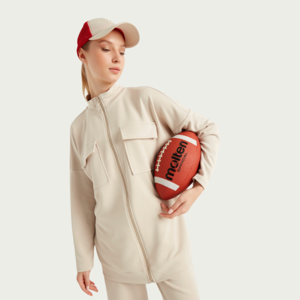 Oversize tracksuits with soft-touch modal