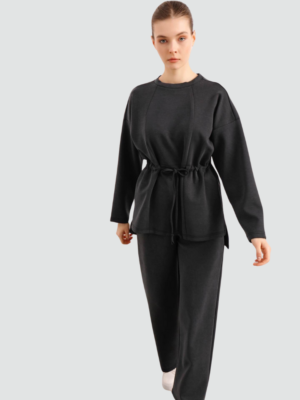 Oversize Modal Tracksuit Grey