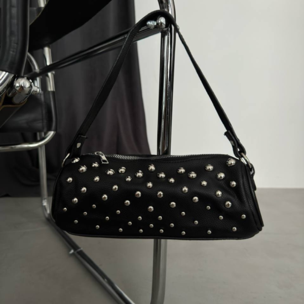 Glowish Chic Studded Handbag