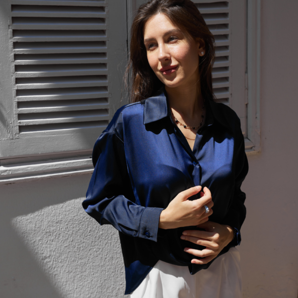 Satin comfort shirt