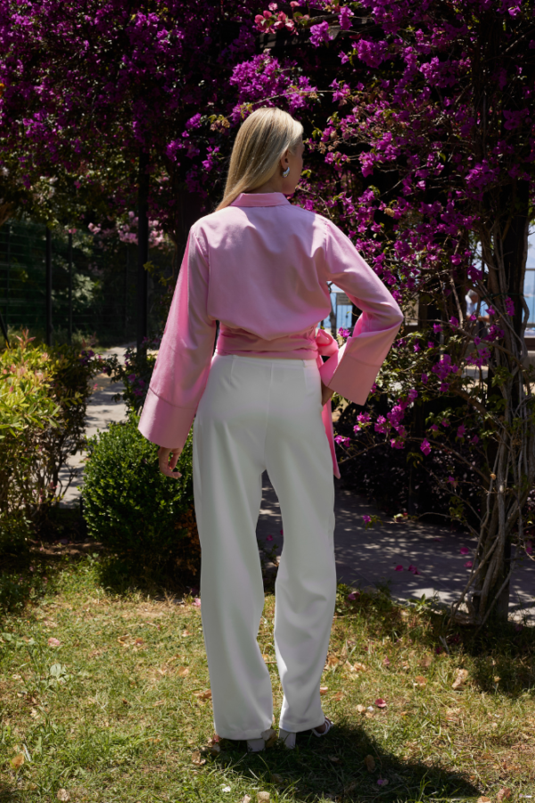 Elegant Pink Blouse