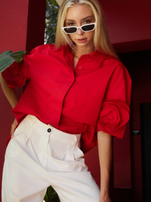 Red Blouse - Glowish Summer